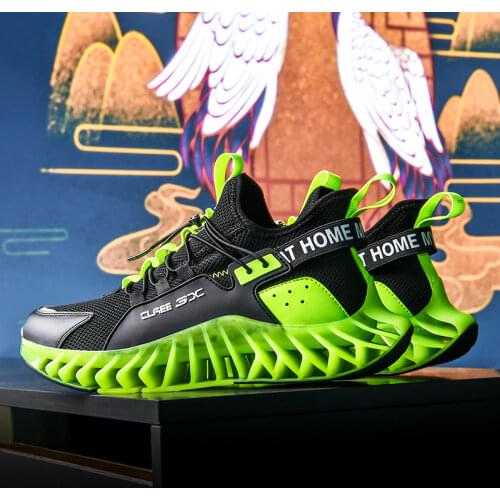 Shoes Mens New Trendy Breathable Blade Running Sneakers Casual Sports Shoes High Quality Non-slip Man Athletic Jogging Footwear