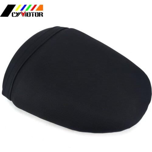 Motorcycle Rear Pillion Leather Soft Seat Cover For SUZUKI SV400 SV650 SV 400 650 1998 1999 2000 2001 2002