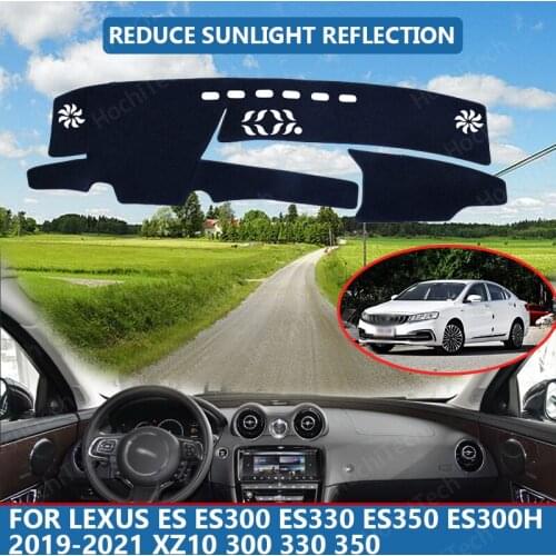 Car Inner Dashboard Cover Capet Cape for Lexus ES ES300 ES330 ES350 ES300h 2019-2021 350 Dashmat Sunshade Pad Cover Dash Mat
