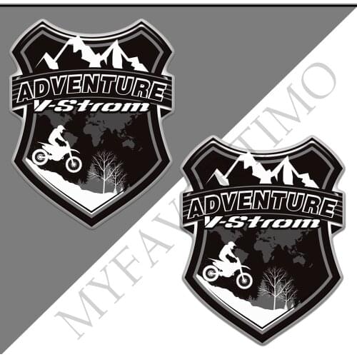 2018 2019 2020 2021 For Suzuki V-STROM DL 1000 650 250 1050 XT Tank Pad 1050XT Trunk Luggage Cases ADVENTURE Stickers V - STROM