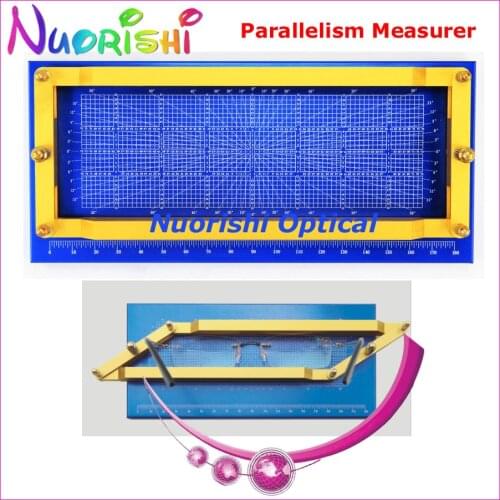 Optical Glasses Parallelism Measurer Measuring Instrument Tester Check Eyewear Eyeglass Symmetry and Balance 12B Free Shipping