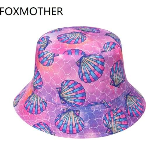 FOXMOTHER New Styles Summer Beach Sun Caps Women Casquette Femme Tortoise Shell Bucket Hats Ladies Mens