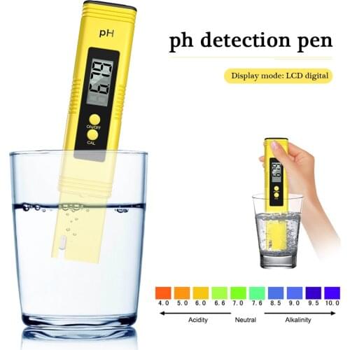 Digital LCD PH Meter 3 in 1 Water Quality Tester TDS Temperature EC Meter for Drinking Water Aquarium Pool Hydroponics PH Tester