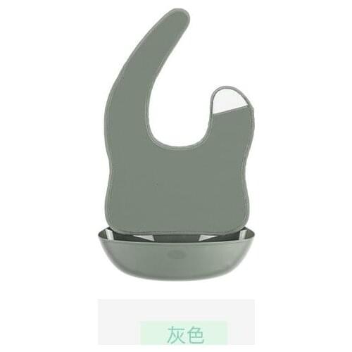 Three-dimensional baby bib for eating baby saliva rice pocket waterproof and dirt-resistant large childrens bib wholesale
