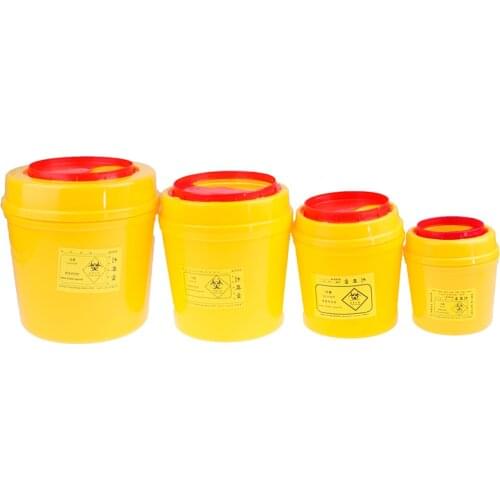 Disposal Collect Box Needles Bin Biohazard Tattoo Piercing Needles Sharps Container Tattoo Artist Waste Barrel Trash Can