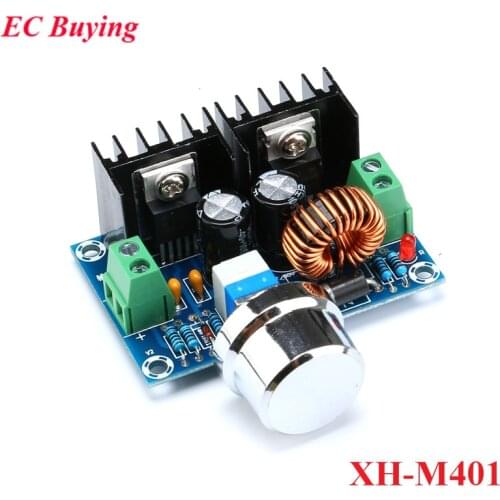 XH-M401 DC-DC Step Down Buck Converter Power Supply Module Board XL4016E1 Voltage Regulator PWM Adjustable 4-40V To 1.25-36V 8A