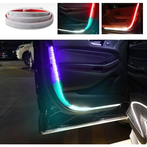 1pcs Car Door Opening Warning Welcome light Flash Light Auto Safety Accessories 12v Auto Decorative Atmosphere Ambient Lights