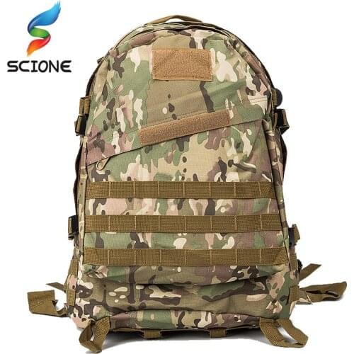 Hot Outdoor Camping Hiking Hunting Camouflage Army Bag Mochila Militar Tactica Military Rucksack Molle Tactical Backpack