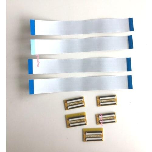 54pin/60pin/50pin/45pin/40pin/36pin HDD 5 X FFC FPC 0.5mm 20CM+connector Pitch ZIF Cable line Adapter extend Ribbon