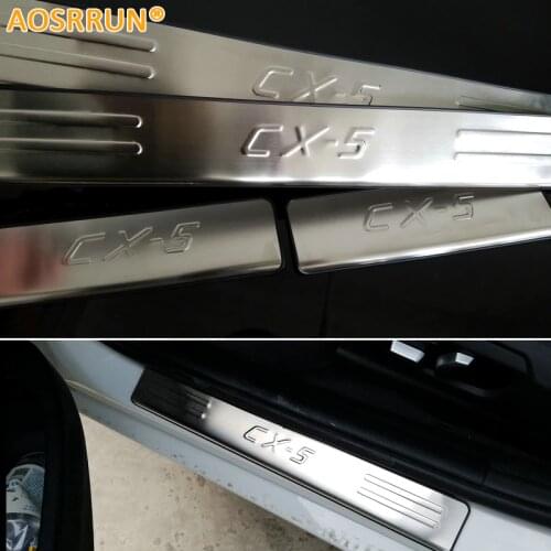 Накладки на пороги Mazda AOSRRUN China At AliExpress