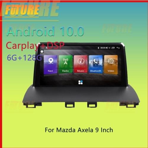 128G For Mazda 3 Axela Android Car Radio Stereo 2 Din Multimedia Player GPS Navigation Touch Screen DSP Carplay DVD Head Unit