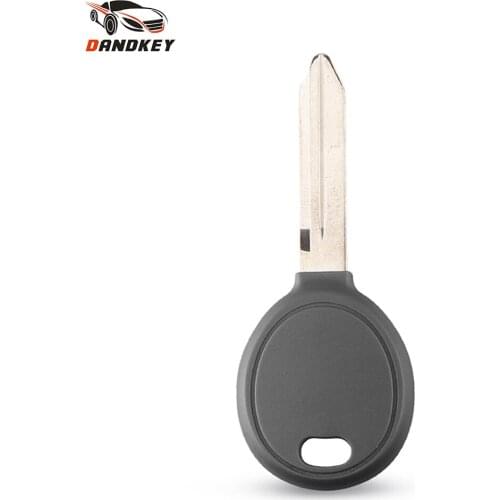 Dandkey 10pcs Transponder Chip Car Key Shell Uncut Y160 Case For Dodge Chrysler Jeep 1998 1999 2001 2002 2003 2004 2005 2006