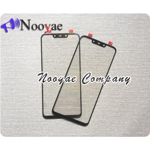 Black Touch Digitizer Glass Panel For Huawei Mate 20 lite mate 20lite / mate 20 LCD Front Outer Screen Glass Lens 50pcs/lot