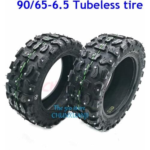 Electric Scooter 90/65-6.5 Tubeless Tire for Xiaomi Ninebot Pro Mini Speedway Ultra 11 Inch Winter Snow Tyre Replacement Parts