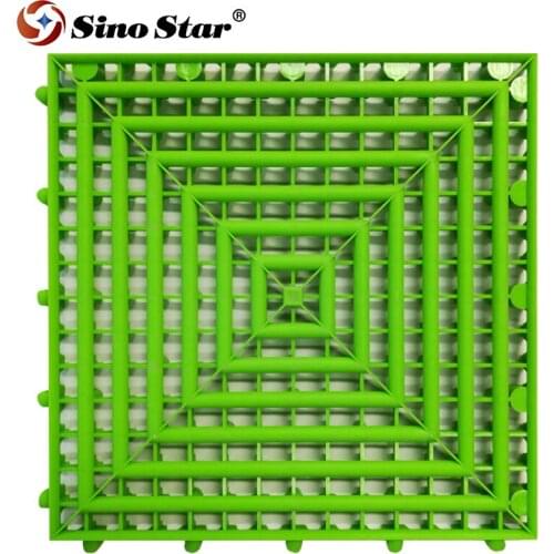 Car Washing 45*45cm Plastic Splicing Grille Mat Car Beauty 4S Shop Floor Drain Grid Used Car Beauty Splicing Grille Mat