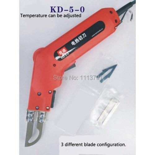 KD-5-0 Cloth fabric curtain fabric, nylon polyester fabric, filter cloth, electric cutting machine, Plastic cutting blade