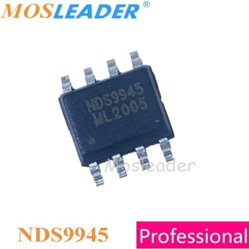 Mosleader NDS9945 SOP8 100PCS 1000PCS Dual N-Channel 60V 3.5A 9945 Chinese High quality