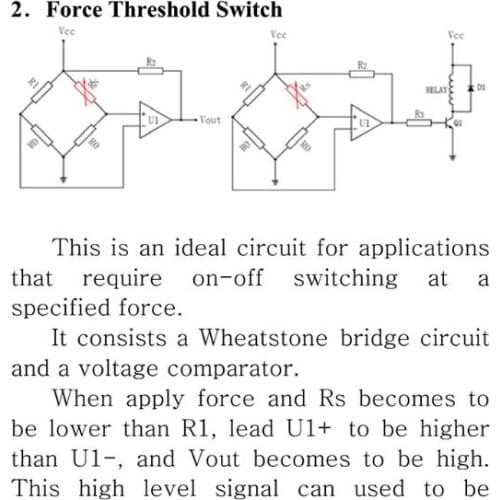 2021 New High Accuracy 10g-1kg Pressure Sensor Smart Flexible Thin Film Force Sensor
