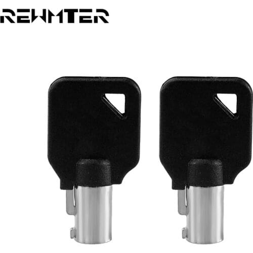 Motorcycle Blank Key Uncut Blade Black 2PCS For Harley Sportster XL 883 1200 FLHR Road King XL XLH XR Touring Models