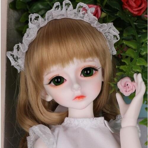 1/4 scale nude BJD doll pretty girl BJD/SD Resin figure doll DIY Model Toy gift.Not included Clothes,shoes,wig A0186bory MSD