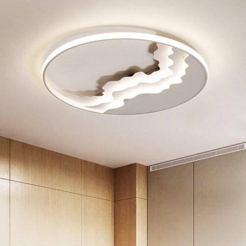 Nordic living room bedroom AC85-265V balcony porch restaurant ceiling light fans kitchen fixtures luminaria