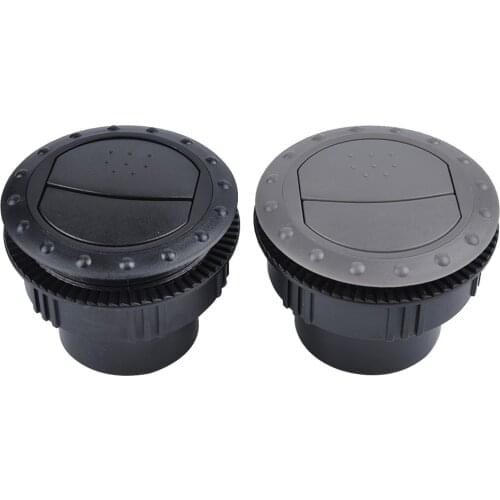 Universal 60mm 2.36 Inch Round A/C Air Outlet Vent for RV Bus Boat Yacht Auto Replacement Parts Air-conditioning Installation