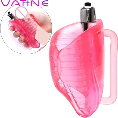 VATINE Vibrating Cockring Penis Trainer Adult Sex Products Male Masturbator Erotic Sex Toys for Men
