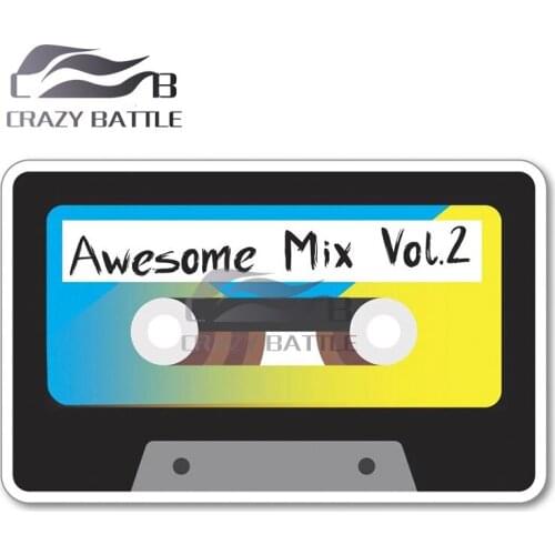 Crazy Battle 13 x 8.3cm for Mix Vol Car Sticker Motorcycle Surfboard Refrigerator Decoration Scratch Proof Waterproof Decal