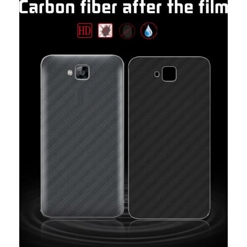 Back Cover Carbon Fiber Film For Huawei Enjoy 5 TIT-AL00 TIT-TL00 Cover Film Protector WaterProof Cell Phone Protective Film