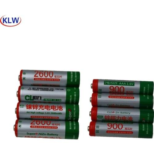 2 or 4 slots LED display Smart USB 1.6V Ni ZN Rechargeable Battery Charger with AA AAA Batteries for toy electric toothbrus