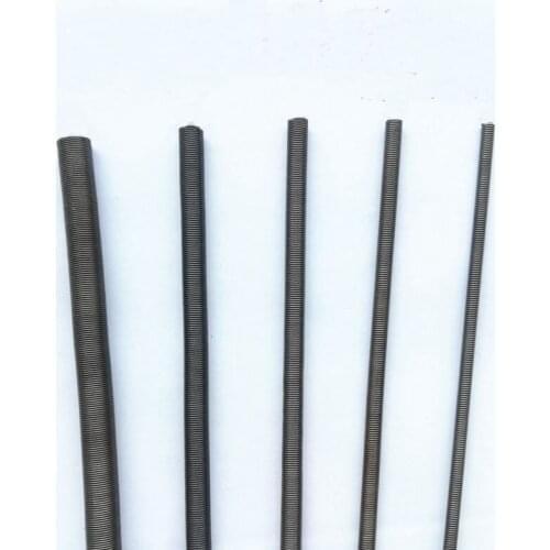 1pcs Pull spring small elongated spring 0.2wire diameter pull yellow elastic protective tube 1000mm length spring