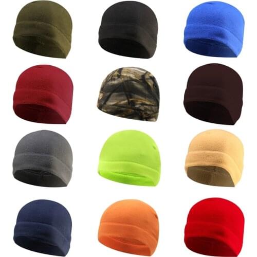 2020 Unisex Outdoor Fleece Hats Camping Hiking Caps Windproof Winter Warm Hat Fishing Cycling Hunting Military Tactical Cap