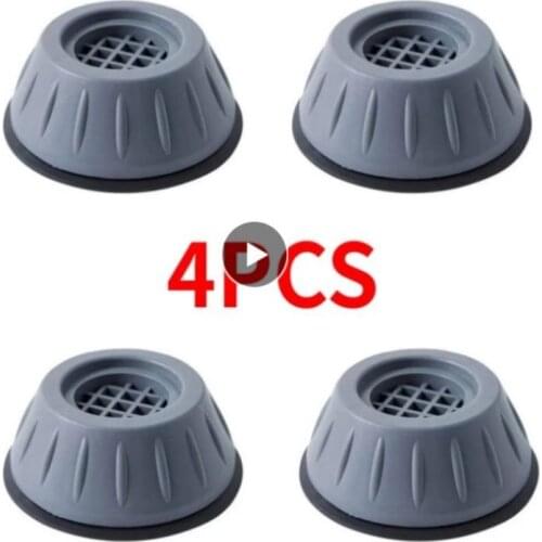 4PCS Washing Machine Fixed Rubber Feet Anti Vibration Feet Pads Washing Machine Feet Fixed Pads Washing Wasmachine Dempers Home