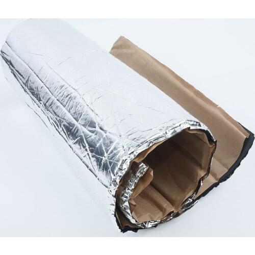 25cm*50cm 7mm Car Soundproof Deadening Mat Firewall Insulation Audio Noise Insulator Pad Car Heat Sound Thermal Proofing Pad