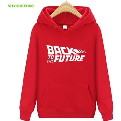 Back to the Future Movie Hoodies Mens 2020 Casual Brand Clothing Harajuku Mens Hoodie Hip Hop Spring Autumn European Size Tops