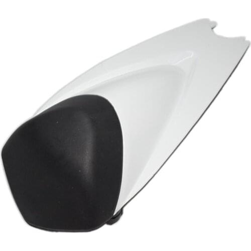 White Rear Tail Pillion Passenger Hard Seat Cover Cowl Fairing Seat for Aprilia RSV4 2009 2010 2011 2012 2013 2014 2015 2016