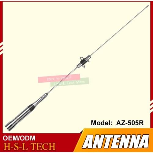 Dual-Band 144/430MHz High Gain Car Aerial VHF/UHF For Mobile Car Walkie Talkie 136-174/400-470MHz Antenna For Communication