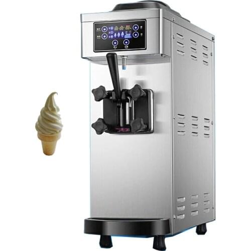 Commercial Soft Ice Cream Machine Desktop Ice Cream Makers For Dessert Shop Ice Cream Machine