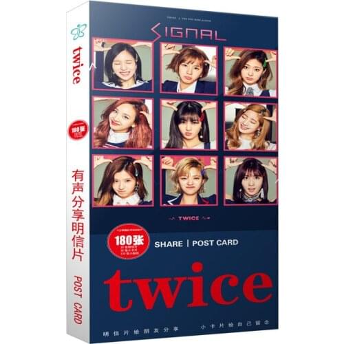 Kpop Twice 2022 new album 121 pictures audio Postcard