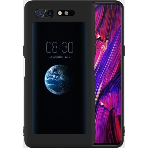 QAQsam Soft Silicone For ZTE Nubia X Case Cover Matte For ZTE Nubia X NubiaX NX616j Cases Funda