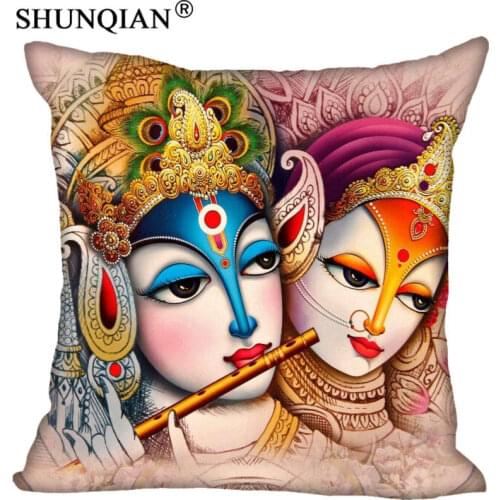 New Arrival Indian Art Pillowcase Wedding Decorative Pillow Case Customize Gift For Pillow Cover A815
