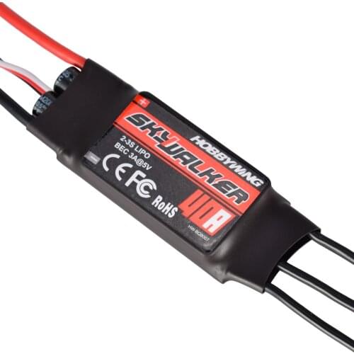 Good Sale Hobbywing Skywalker 30A 40A 50A 60A 80A Brushless ESC Speed Controller With BEC For RC Airplanes Helicopter