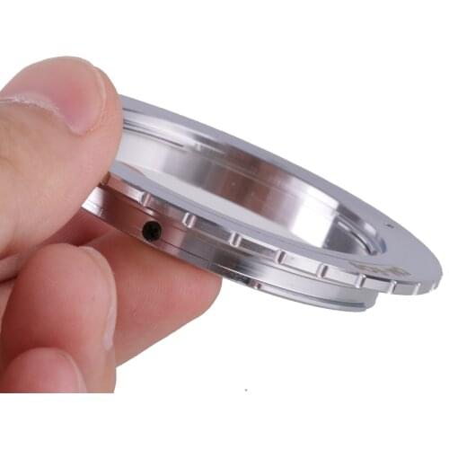 Silver Adapter Ring for Olympus OM Mount Lens to Canon EOS 7D 6D 5D 2 3 760D 750D 700D 650D 1200D Camera OM-EOS