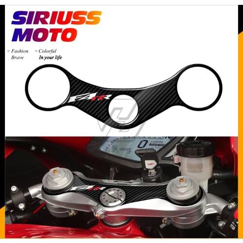 3D Carbon-look Upper Triple Yoke Defender Case for MV Agusta F4 Models 2010-2017