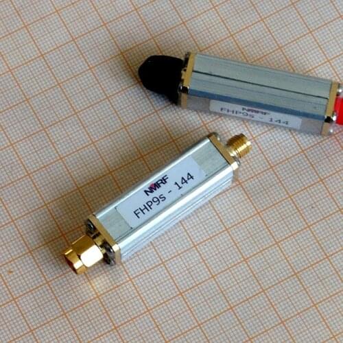 144MHz high pass filter RF coaxial LC filter SMA interface