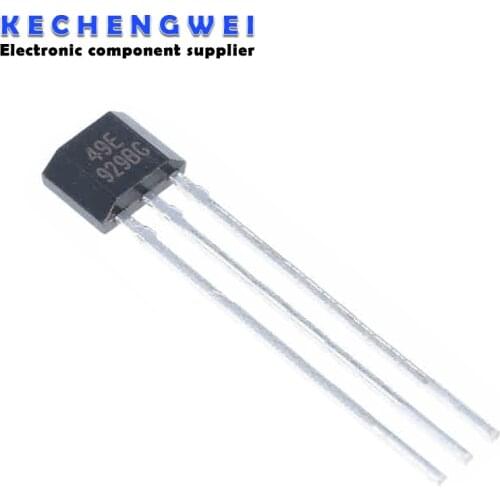 10pcs 49E Hall element SS49E OH49E Hall sensor Hall Effect Sensor new