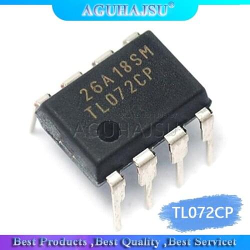 10PCS TL072CP DIP8 TL072 DIP TL072CN DIP-8 new and original IC