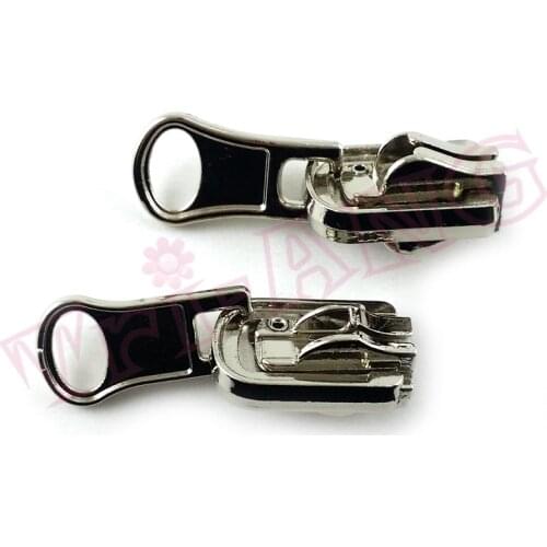 20pcs/lot, 2018 Brandnew 5# Zipper Sliders with Sliding Track for Nylon and Resin Zipper