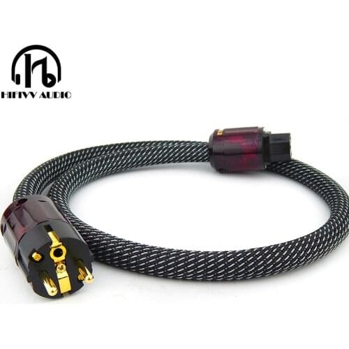 Hi End Audio Powerline 400 amplifier Power Cable best AC power wire cable of hifi Preamplifier 0.3m 0.5m 1m 1.5m 2m