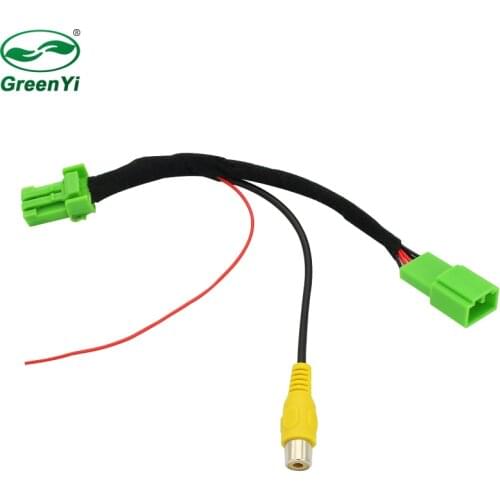 Car Parking Rear View Camera RCA Video Reverse Backup Convert Cable Adapter Plug For Suzuki Vitara S-cross Cross 14-17